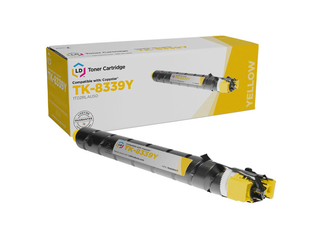 LD Products Compatible Toner Cartridge Replacement for Copystar TK-8339Y / Kyocera TK-8337Y Yellow Toner for use in Printer Kyocera CS-3252ci,...