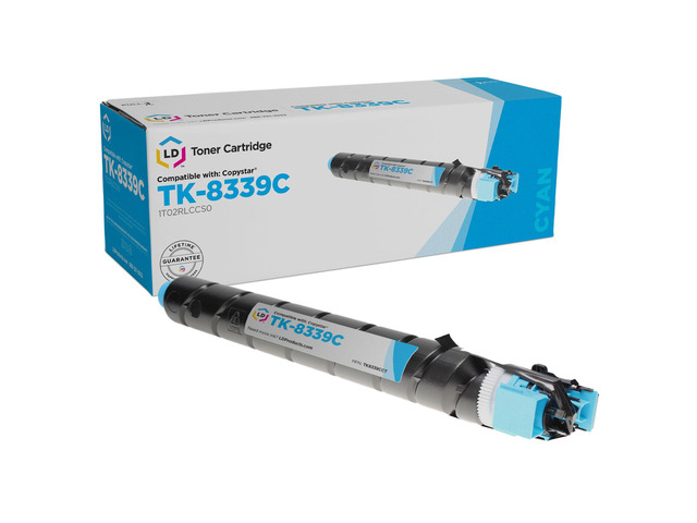 LD Products Compatible Toner Cartridge Replacement for Copystar TK-8339C / Kyocera TK-8337C Cyan Toner for use in Printer Kyocera CS-3252ci,...
