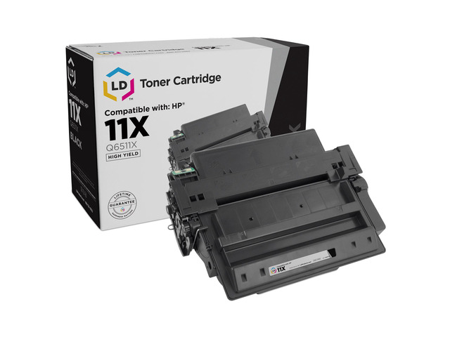 LD Compatible Replacement for Hewlett Packard 11X (Q6511X) High Yield Black Toner Cartridge for LaserJet 2420, 2420d, 2420dn, 2420n, 2430,...