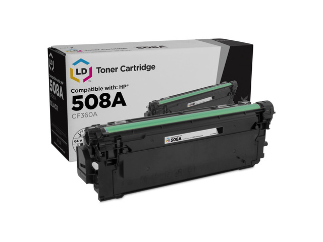 LD Products Toner Cartridge Compatible with HP 508A CF360A (Black, 1-Single) Compatible with Color LaserJet Enterprise M552dn, M553dn, M553dh,...