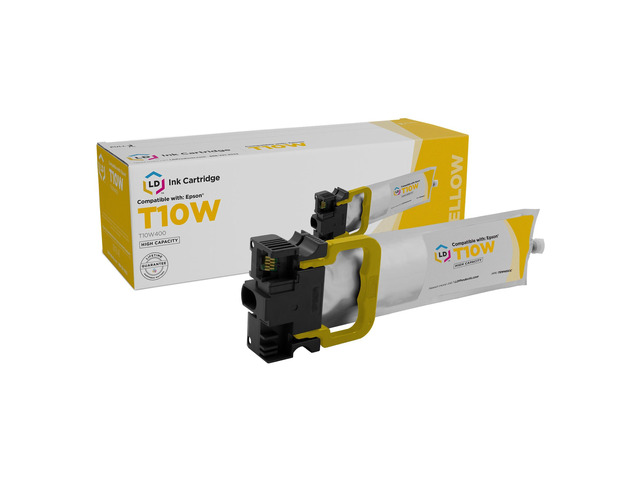 LD Products Remanufactured Ink Cartridge Compatible with Epson T10W400 High Yield (Yellow, 1-Single) Compatible with WorkForce Pro WF-C5390, WF-C5890