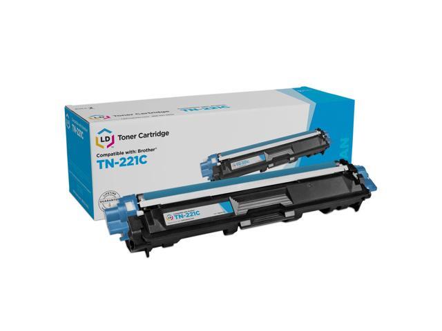LD Products Toner Cartridge Compatible with Brother TN221C (Cyan, 1-Single) Compatible with DCP-9020CDN