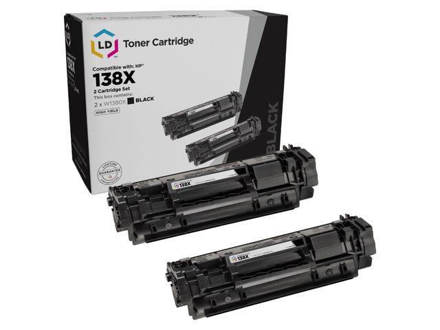 LD Products 138X Black Toner Cartridge High Yield (with Chip)