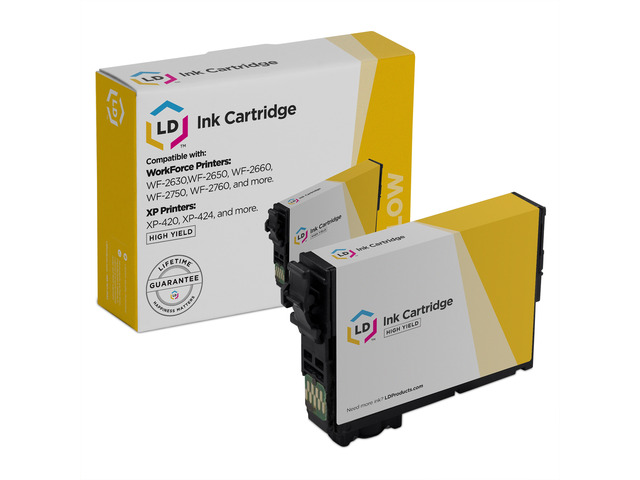 LD Products Replacement for Epson 220XL Ink Cartridges 220 XL T220XL420 High Yield (Yellow)