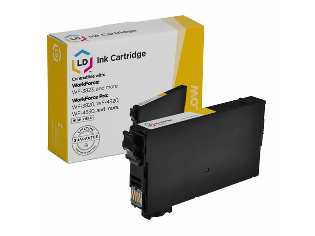 LD Products Remanufactured Ink Cartridge Replacement for Epson 822XL T822XL420 High Yield (Single Yellow)