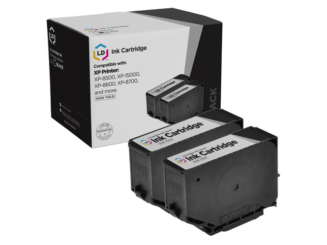LD Replacement for Epson 312XL T312XL120 HY Black Ink 2PK for XP-15000, XP-8500