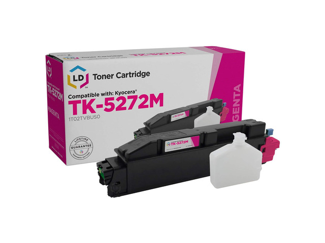 LD Products Toner Cartridge Replacement compatible with Kyocera Mita TK-5272 1T02TVBUS0 (Single Magenta) Compatible with Kyocera Mita Printer...