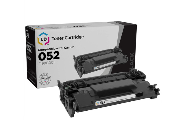 LD Products Compatible Toner Cartridge Replacement for Canon 052 2199C001 (Black) for use with ImageCLASS LBP214dw, LBP215dw, MF424dw, MF426dw and...