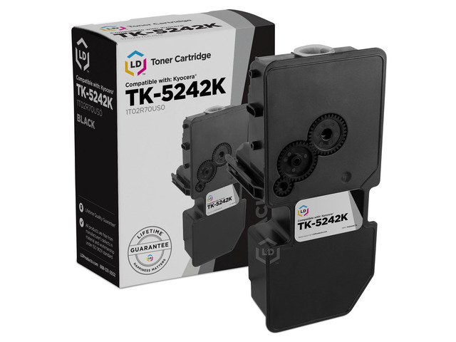 LD Products Compatible Toner Replacement for Kyocera 1T02R70US0 (Black)