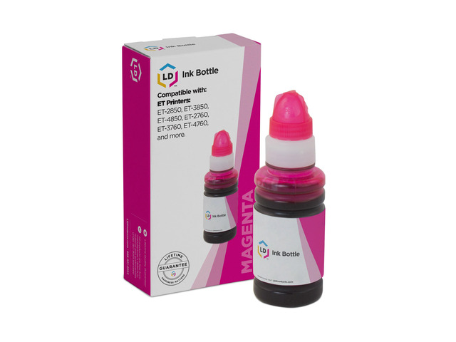 LD Products Ink Bottle Replacement for Epson 502 T502320-S (Magenta) compatible with Epson ET Series, Epson Expression and Epson WorkForce