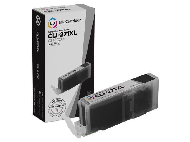 LD Compatible Canon CLI-271XL/ 0336C001 High Yield Black Ink Cartridge