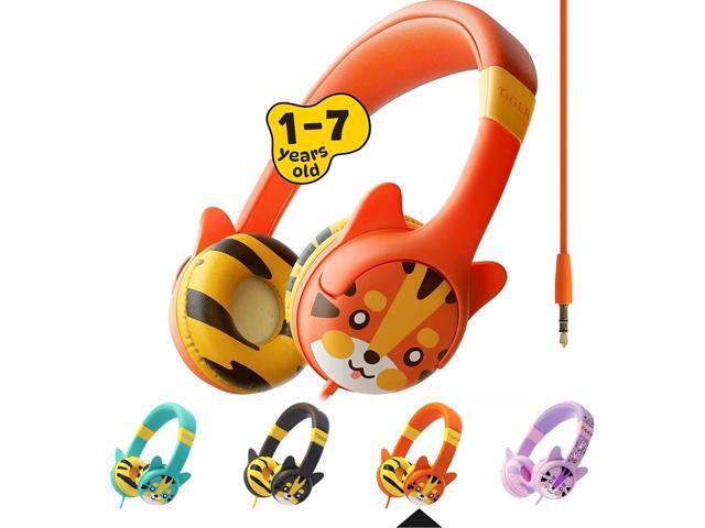 Kidrox Wired Toddler Headphones for 1-7 Years Old 85dB Volume Limited Baby Headphones for Plane and Car Travel Children Headset for Airplane,...