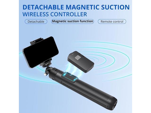 Extendable 62 inches Aluminum Alloy Selfie Stick Phone Tripod Stand New Model with Wireless Remote Shutter Compatible with All Cell Phones/Live...