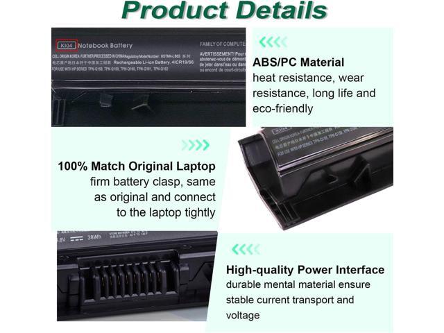 800049-001 KI04 Notebook Battery for HP Pavilion 15-ab 15-an 17-g 15t-ab100 17t-g100 17t-s100 cto Series 15-ab143cl 15-ab223cl 15-ab153nr...