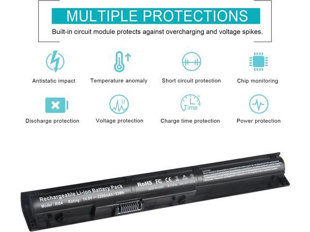 TREE. NB Spare 805047-851 805294-001 Notebook RI04 Battery for HP ProBook 450 455 470 G3 Series, Envy 15 15-q001tx, Replace RI04 RI06XL HSTNN-DB7B...