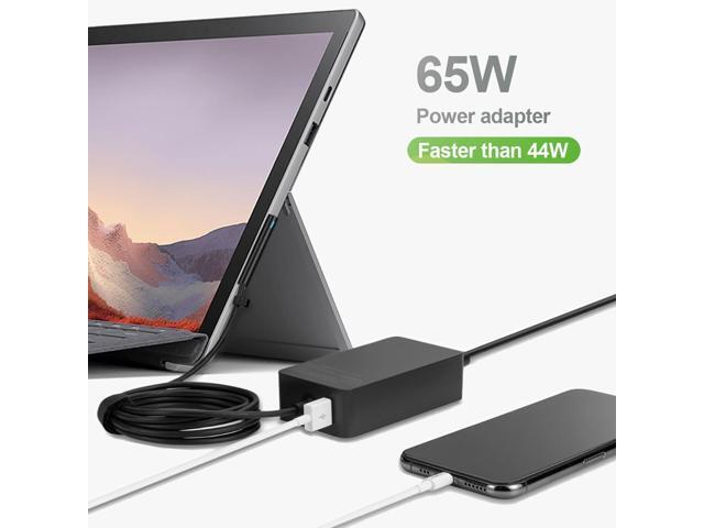 65W Surface Pro Laptop Charger AC Adapter for Microsoft Surface Pro 3, 4, 5, 6, 7, 8, 9, 10, X, Surface Book 3, 2, 1, Windows Surface Laptop 6, 5,...