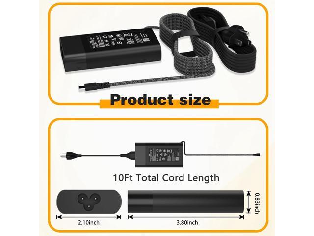 2025 New Slim 65W 45W USB C Laptop Charger for Lenovo Thinkpad X1 Carbon T480 T490 T480s T490s T580 T590 T14 T16, Yoga 7i C740 C940 C930 920 C630...