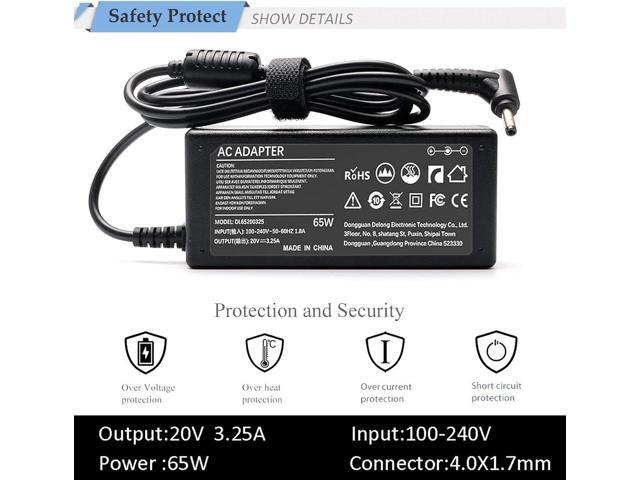 65W AC Charger Fit for Lenovo IdeaPad 3 5 Flex 5 4 6 11 14 15 Flex-14 Flex-15 Flex 5-1470 5-1570 4-1470;Lenovo Ideapad 110 110s 310 320 330 330s...