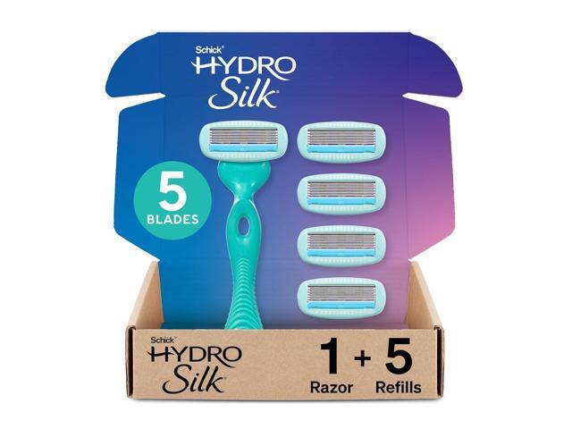 Schick Hydro Silk Ultra Sensitive Razor for Women Womens Razor for Sensitive Skin, 5 Blade Razors for Women, Womens Razors for Shaving, Includes...