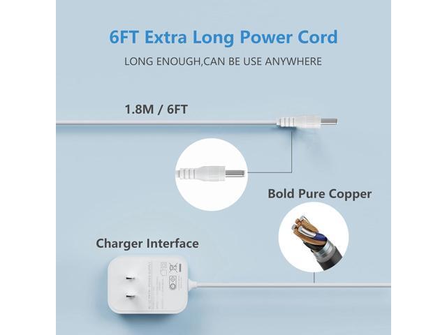VHBW 5V for CINCOM Hand Massager Charger WE-026H CM-026H-BL Replacement AC Power Cord Adapter for CINCOM Cordless Hand Massager Charger