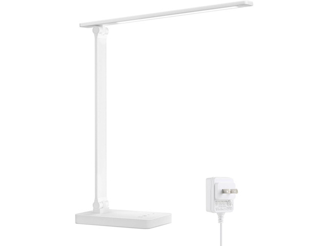 Lepro LED Desk Lamp 9.5W 800lm, Metal Desk Light for Home Office, White