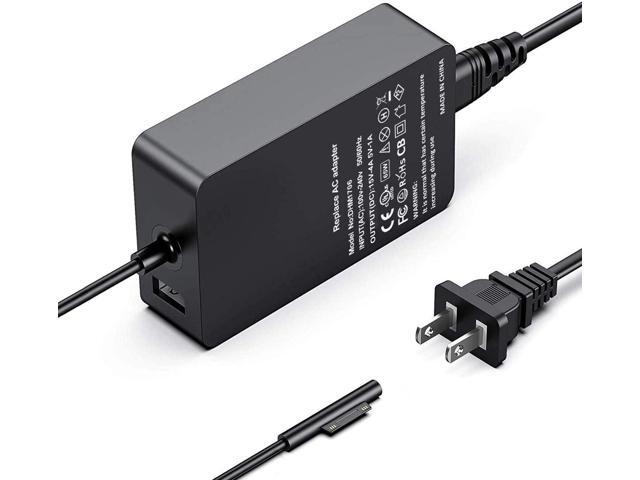 Surface Laptop Pro Charger 65W 44W 36W 24W Compatible with Microsoft Surface Pro 3/4/5/6/7/8/9/X Laptop 1/2/3/4 Go 1/2/3 Book 1/2/3 Power Supply...