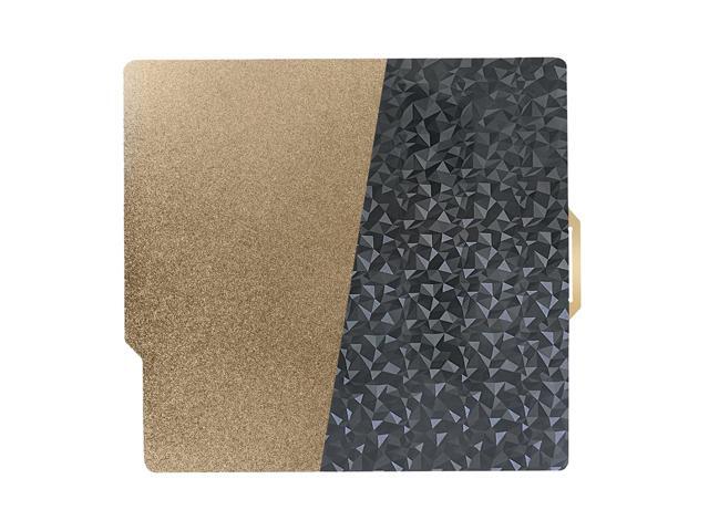 IdeaFormer Smooth Diamond PEO+Textured PEI Plate for Bambu Lab X1 X1C P1P P1S A1, Double Sided Textured PEO PEI Build Plate for Bambu Lab Series 3D.