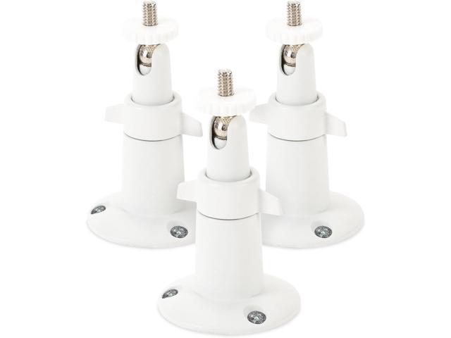 Wasserstein Adjustable Metal Wall Mount Compatible with Arlo Essential/XL 2 Gen/Pro/2/3/4/5/Ultra/Ultra 2, Wyze Cam Outdoor/V3, & Ring Stick Up Cam.