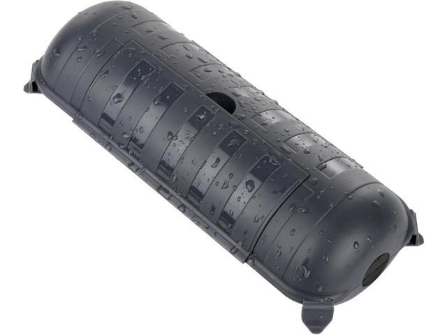 Flemoon Outdoor Extension Cord Safety Cover with Waterproof Protector Seal, Weatherproof Electrical Connection Box for Outdoor Outlets, Plugs,.