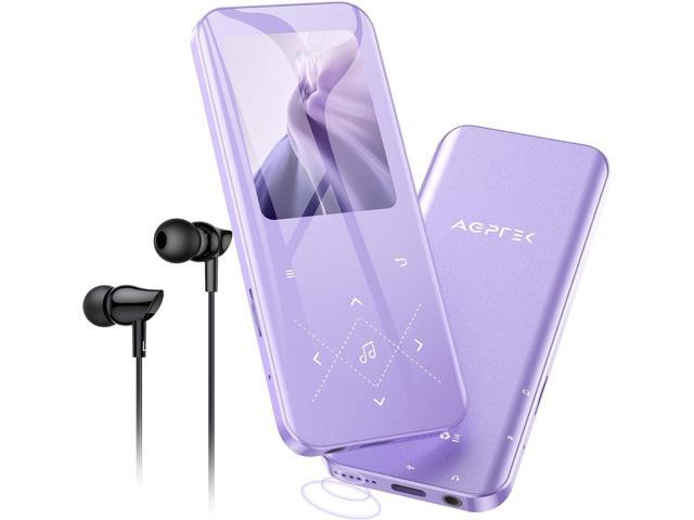 32GB MP3 Player with Bluetooth 5.3, AGPTEK A09X 2.4' Screen Portable Music Player with Speaker Lossless Sound with FM Radio, Voice Recorder,.