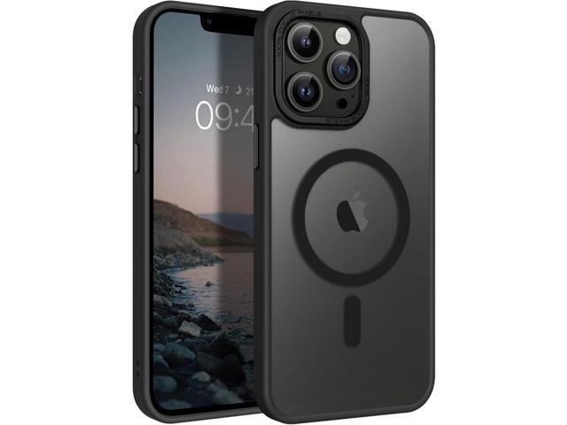 BENTOBEN Magnetic for iPhone 13 Pro Max Case, [Compatible with MagSafe] Translucent Matte Frosted Anti-Fingerprint Slim Shockproof Women Men.