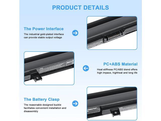 45Wh PA5185U-1BRS Laptop Battery Compatible with Toshiba Satellite C50 C55 C55D C55T S55 L55 L55T L55D C55-B5200 C55-B5270 C55D-B5310 C55-B5300...