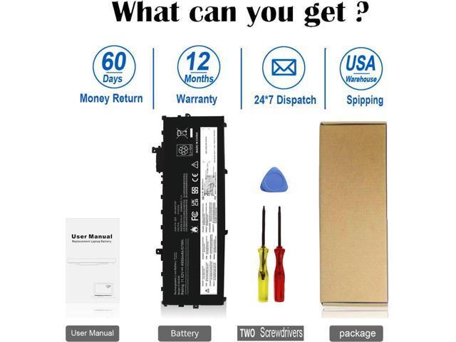 57Wh 01AV430 01AV494 SB10K97587 Battery Replacement for Lenovo Thinkpad X1 Carbon 5th Gen,Thinkpad X1 Carbon 6th Gen Series SB10K97588 01AV431...