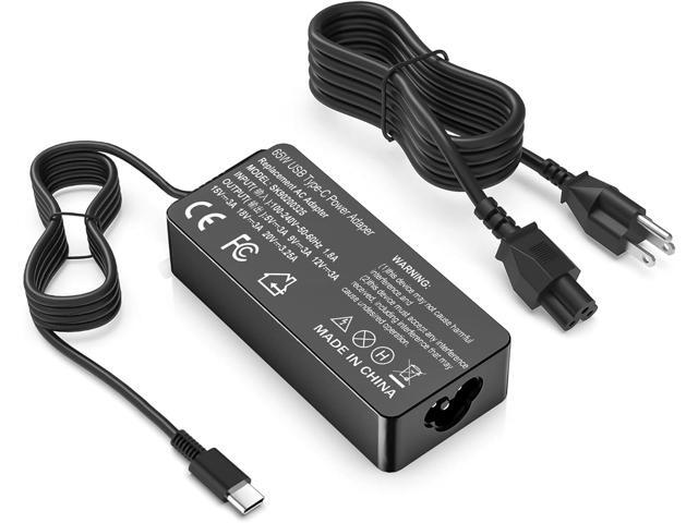 Replacement for 65W Lenovo Laptop Charger USB C for Lenovo ThinkPad Yoga chomebook Computer Type c Fast Power Adapter