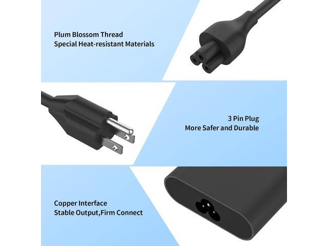 65W AC Power Adapter Compatible with DELL Latitude 7480 E5440 E5470 E6540 E7440 E7450 E7250 E6440 E6430 7490 7290 5490 5590 5290 19.5V 3.34A Laptop...