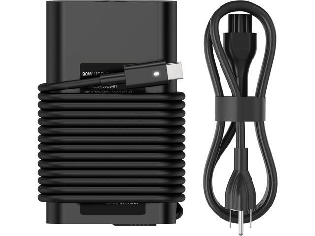 90W 65W USB C Laptop Charger AC Adapter for Dell XPS 13 15 17 Latitude 3400 3500 5289 5300 Latitude 7420 7320 7390 2in1 Precision 3540 3470 Type C...