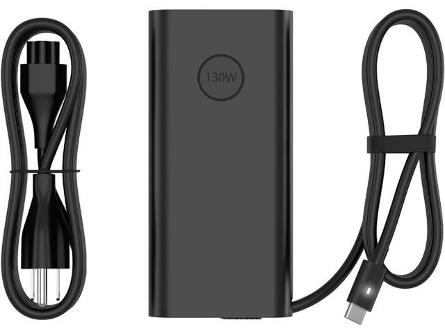 130W USB C Type C Laptop Charger Compatible with Dell Inspiron 16 2-in-1 7640 7630 7620, Inspiron 14 7430 7440 2-in-1 Slim AC Power Adapter