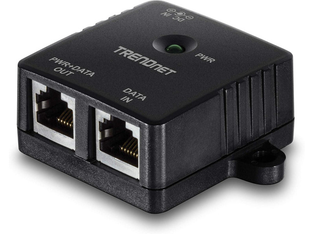 TRENDnet Gigabit Power Over Ethernet Injector, TPE-113GI Full Duplex Gigabit Speeds,1 x Gigabit Ethernet Port,1 x PoE Gigabit Ethernet...