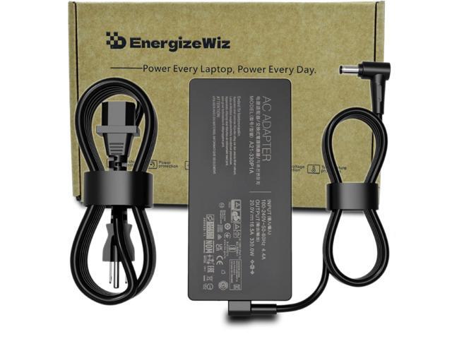 Energizewiz 20V 16.5A 330W Charger Fit for Asus A21-330P1A A22-330P1A ADP-330AB DW ROG Strix G18 G814 G814JI G814JZ ROG Strix Scar 16 G634 G634J 17.