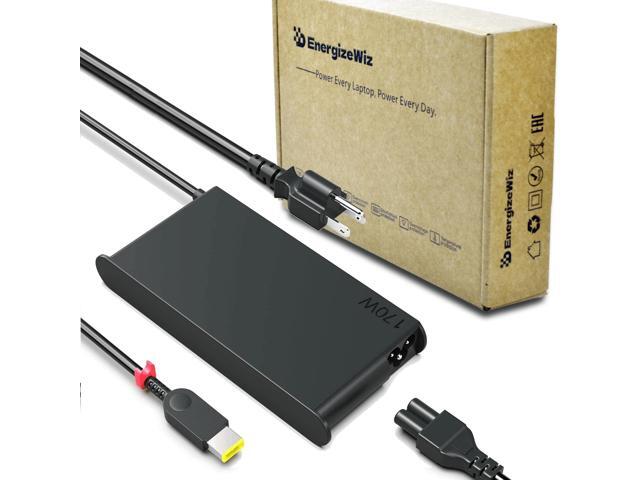 Energizewiz 170W Charger 20V 8.5A for Lenovo Legion Slim 5 Yoga Pro 9i ThinkPad X1 Extreme P16 P16v IdeaPad Pro 5 LOQ 15APH8 6IRH8 15IRX9 15AHP9.
