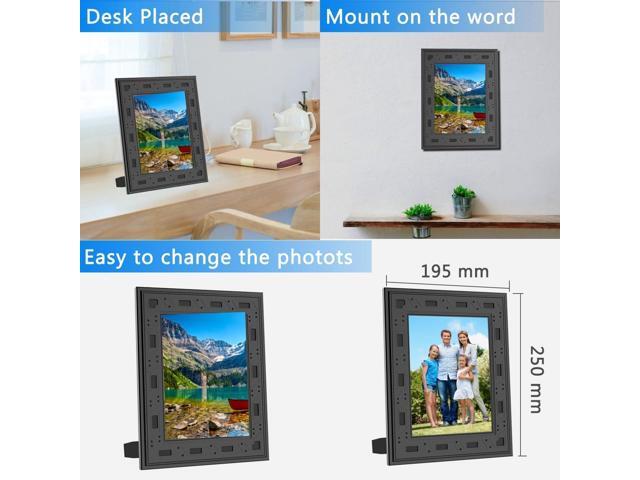 Picture Frame Camera, Security Camera WiFi 1080P, 365 Days Standby PIR Motion Detection HD Night Nision Real Time View Live Surveillance Wireless...