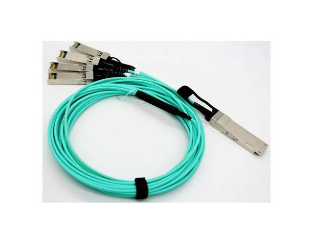 FOR 100G 28 to 4xSFP28 Cable High Speed Active Breakout Cable 2Meters,OM3 Active Fiber Patch Cord Optic Cable