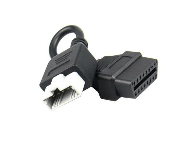 FOR 5 Pin OBD II Extension Cable OBDII diagnostic tool OBD Adapter For 5Pin OBD1 to OBD2 16Pin Female Connector For