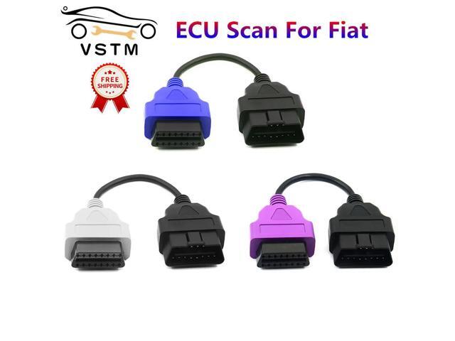 FOR For ECU Scan & Multiecuscan Adaptor OBD2 Connector Diagnostic Adapter Cable For ECU 3pcs Cable OBD2 16pin cable