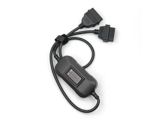 FOR 24V To 12V Truck Converter Heavy Duty Truck Diesel Adapter Cable Work For X431 2.0/3.0/Golo 3 OBD2 Scannner