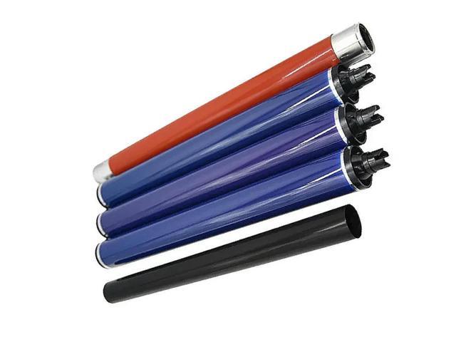 FOR 1sets Drum kits for 700 550 560 570 240 242 250 252 260 5065 Fuser Film Sleeve + Upper Fuser Roller + 3pcs Drum