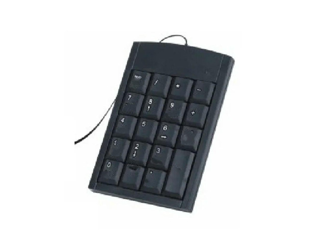 FOR USB 19 Keys Keypad Numeric Keyboard Multifunction Wired Number Calculator Fo