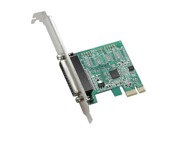 FOR Parallel Card Printer DB25 Parallel Ports and LPT connectors for PCI-E card with PCI Express connector adapter converter