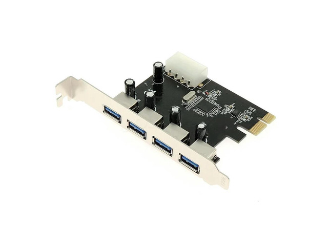 FOR Superspeed 5Gbps 4 ports USB 3.0 PCIe Control Card PCI Express to USB3.0 Converter Adapter Via Chip win10