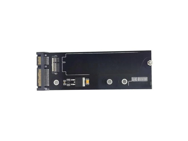 FOR 12+6pin SSD HDD to SATA 22Pin Hard Disk Cartridge Drive PCBA for 2010 2011 b